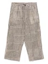 Glass Cypress Patterned Trousers In Neutrals