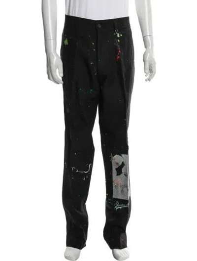 Pre-owned Glass Cypress Printed Pants In Gray