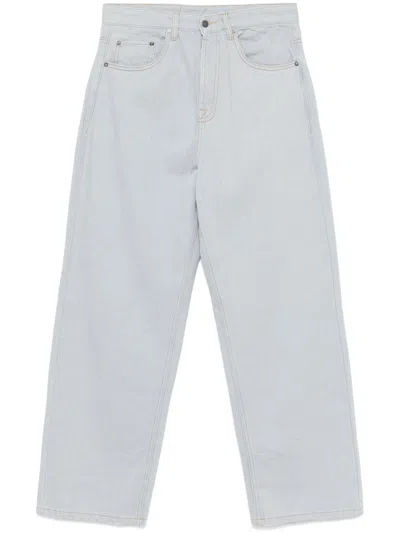 GLASS CYPRESS BLUE STRAIGHT-LEG JEANS