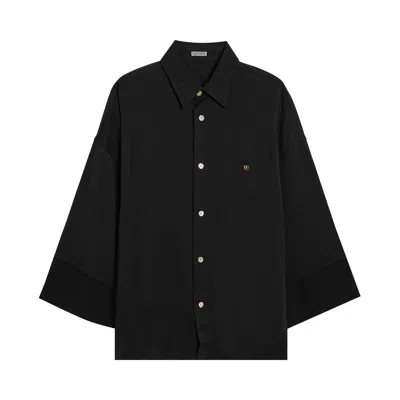 Pre-owned Glass Cypress Viscose Painters Shirt 'black' | Men's Size Xl