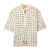 Glass Cypress Washed Linen Button Tunic White