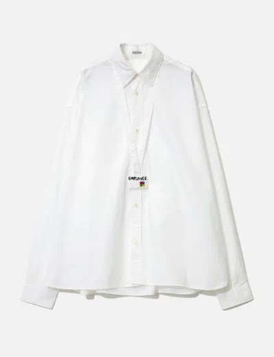 Glass Cypress White Employee Shirt