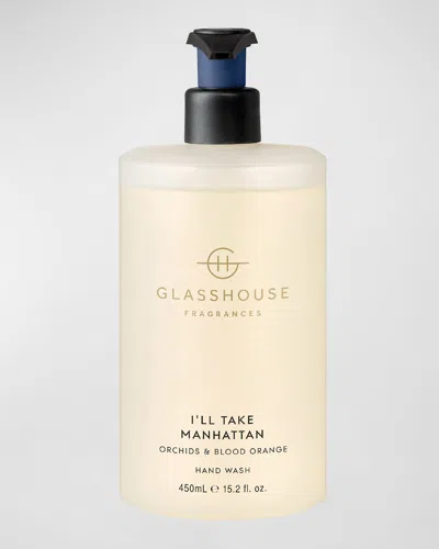 Glasshouse Fragrances 15.2 Oz. I'll Take Manhattan Hand Wash In White