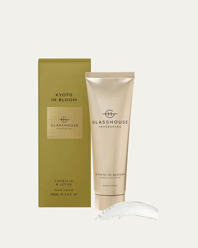 GLASSHOUSE FRAGRANCES 3.4 OZ. KYOTO IN BLOOM HAND CREAM