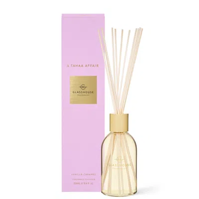 Glasshouse Fragrances A Tahaa Affair 8.4 Fl. Oz. Fragrance Diffuser In Pink