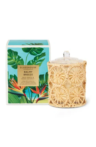 Glasshouse Fragrances Balmy Breeze Scented Candle In Multi