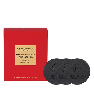 Glasshouse Fragrances Black Car Diffuser Set In Multi