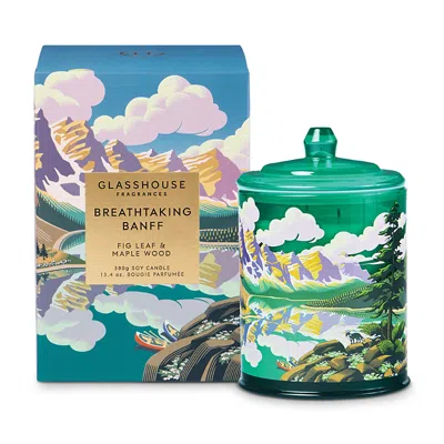Glasshouse Fragrances Breathtaking Banff Candle 13.4 Oz. In Multi