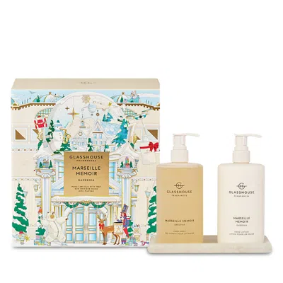 Glasshouse Fragrances Christmas Hand Care Set In Multi