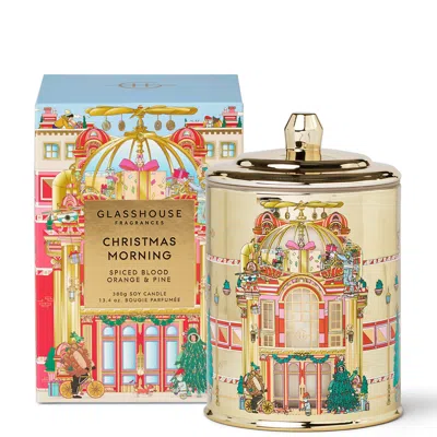 Glasshouse Fragrances Christmas Morning Candle 13.4oz In Multi