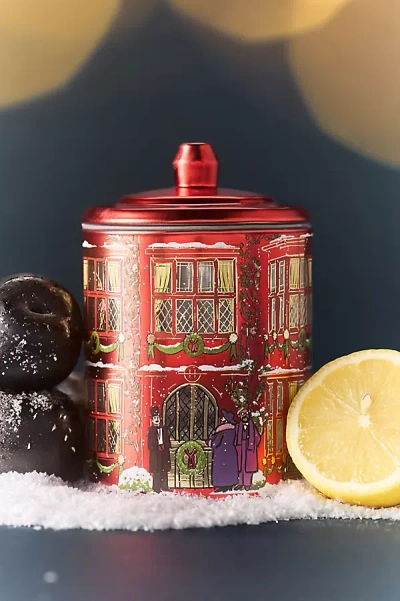 Glasshouse Fragrances Glasshouse Floral Night Before Christmas Boxed Glass Candle In Red