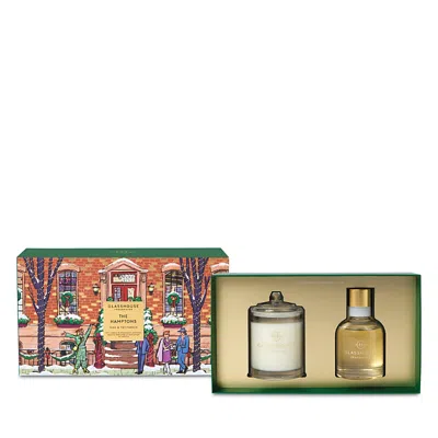 Glasshouse Fragrances Hamptons Candle & Diffuser Gift Set In Green