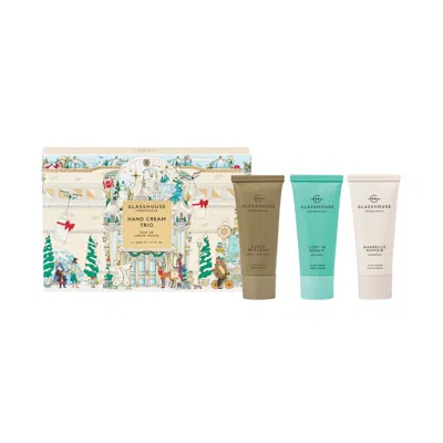 Glasshouse Fragrances Hand Cream Trio (limited Edition)