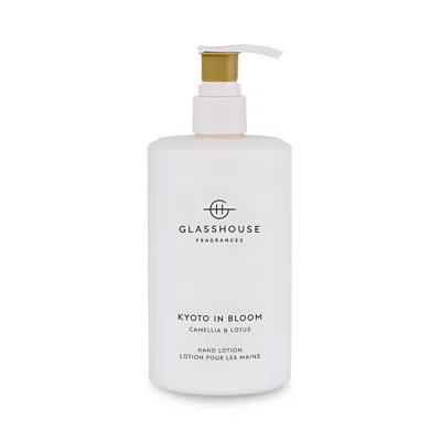 Glasshouse Fragrances Kyoto In Bloom Hand Lotion 15.2 Fl. Oz. In White
