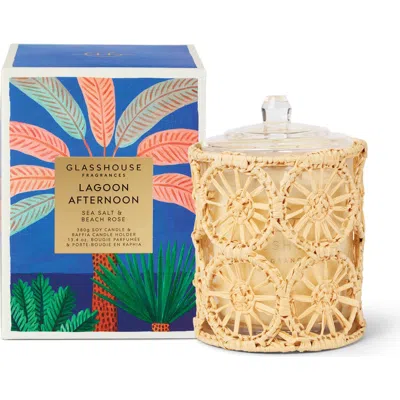 Glasshouse Fragrances Lagoon Afternoon Scented Candle In Multi