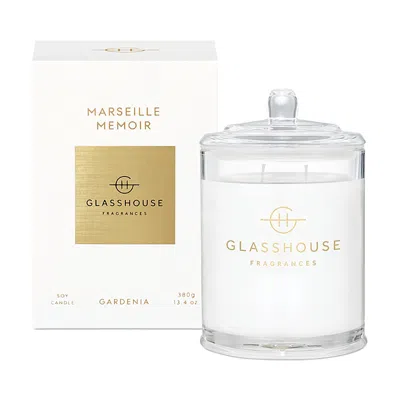 Glasshouse Fragrances Marseille Memoir 13.4 oz Triple Scented Candle In Transparent