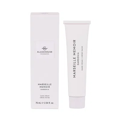 Glasshouse Fragrances Marseille Memoir Hand Cream 2.5 Fl. Oz. In White