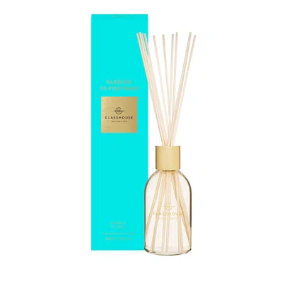 Glasshouse Fragrances Passion In Positano Verbena & Basil Reed Diffuser, 8.4 Oz. In Multi