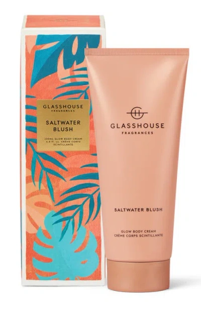 Glasshouse Fragrances Saltwater Blush Glow Body Cream In Orange