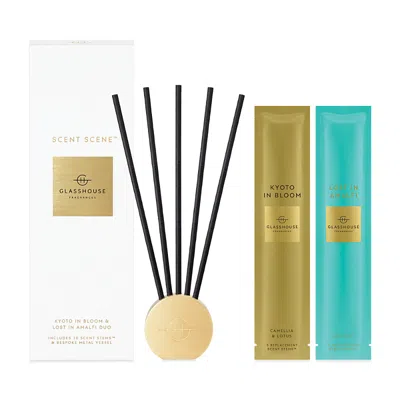 Glasshouse Fragrances Scent Scene Duo - Kyoto In Bloom & Lost In Amalfi In Multi