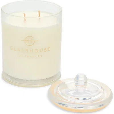 Glasshouse Fragrances Scented Candle In White