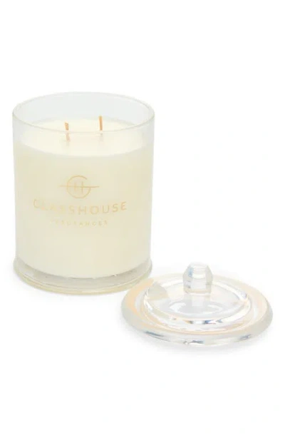 Glasshouse Fragrances Scented Candle In White