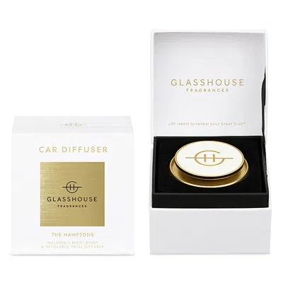 Glasshouse Fragrances The Hamptons Car Diffuser In White