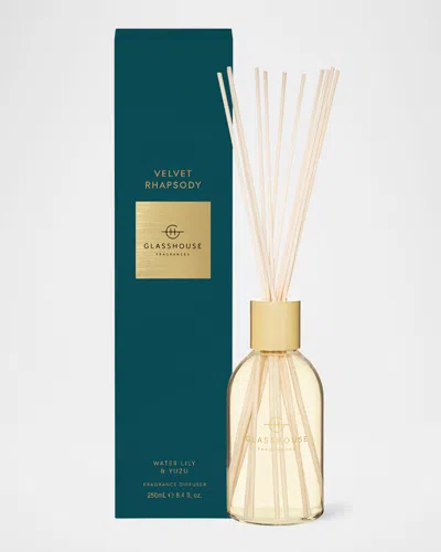 GLASSHOUSE FRAGRANCES VELVET RHAPSODY FRAGRANCE DIFFUSER, 8.4 OZ.