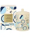 Glasshouse Fragrances White Christmas 380g Candle In White