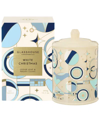 GLASSHOUSE FRAGRANCES WHITE CHRISTMAS 380G CANDLE