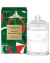Glasshouse Fragrances Winter Wonderland 60g Candle In Green