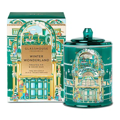GLASSHOUSE FRAGRANCES WINTER WONDERLAND CANDLE