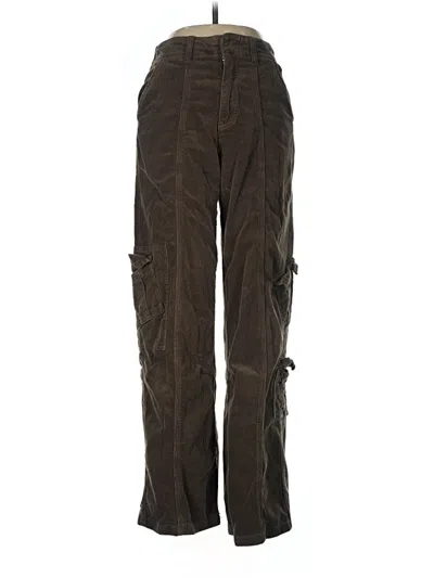 Pre-owned Glassons Cargo Pants In Brown