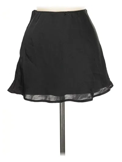 Pre-owned Glassons Casual Skirt In Black