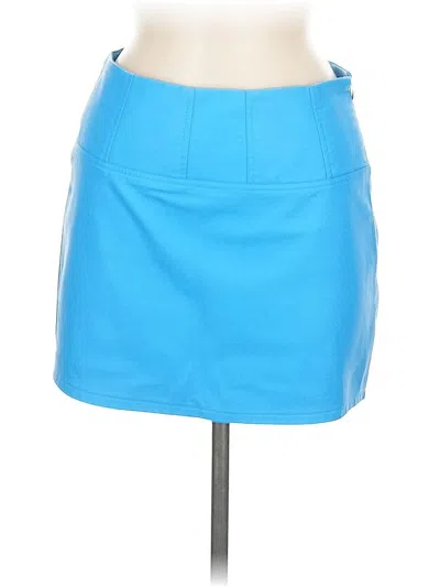 Pre-owned Glassons Casual Skirt In Blue
