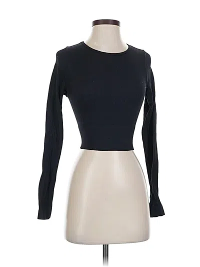 Pre-owned Glassons Long Sleeve T-shirt In Black