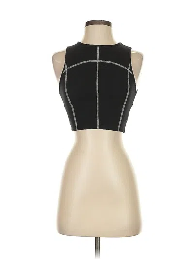 Pre-owned Glassons Tank Top Black Strapless Neckline Tops