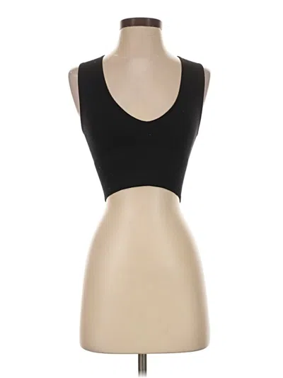 Pre-owned Glassons Tank Top Black Strapless Neckline Tops