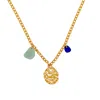 Glasstyk I/s Women's Fragments Blue Sea Glass Necklace