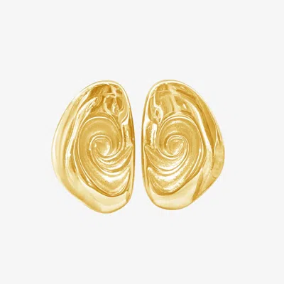 Glasstyk I/s Women's Oyster Earrings Gold