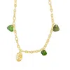Glasstyk I/s Women's Rocky Anklet Green Sea Glass