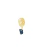 Glasstyk I/s Women's Rocky Earring Blue Sea Glass