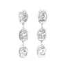 Glasstyk I/s Women's Silver Cliff Earrings Steel