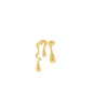 Glasstyk I/s Women's Summer Rain Earrings Gold
