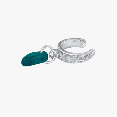 Glasstyk Women's Blue Havskær Ear Cuff