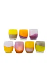 Glassybaby Set-of-seven; The National Parks Collection Votives In Multi