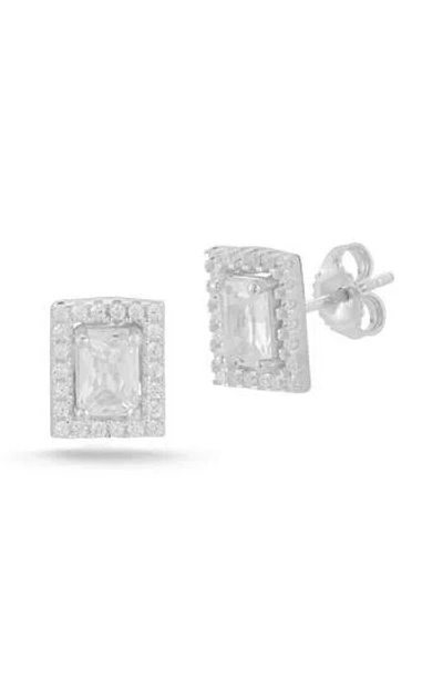 Glaze Jewelry 14k Gold Plated Silver Cluster Stud Earrings In Metallic