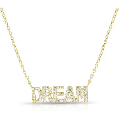 Glaze Jewelry 14k Gold Plated Silver Dream Necklace