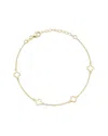Glaze Jewelry 14k Over Silver Anklet In Neutral