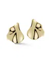 Glaze Jewelry 14k Over Silver Concave Earrings